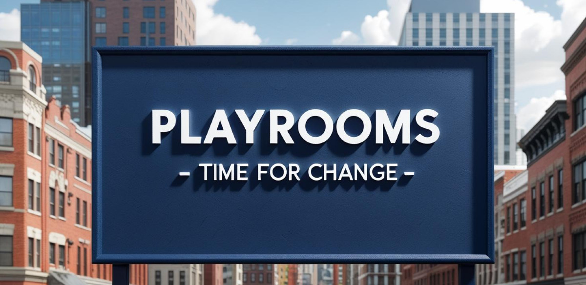 Playrooms - time for change